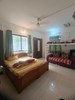 Bedroom in 2 BHK Apartment at The Construction Westend Village, Kothrud – for Rent