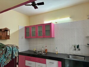 Kitchen in 1 BHK Apartment at Rakshak Nagar Gold, Kharadi – for Rent