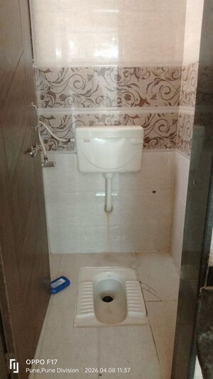 Bathroom in 1 BHK Apartment at GK Dayal Heights, Pimple Saudagar – for Rent