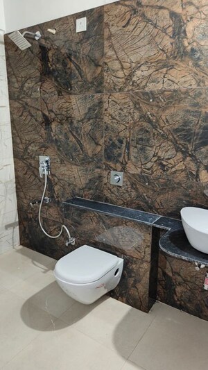 Bathroom in 3 BHK Apartment at Kundan Espacio, Balewadi – for Rent