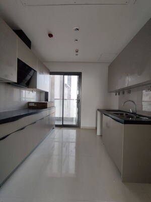 Kitchen in 4 BHK Apartment at Rustomjee Crown, Prabhadevi – for Rent