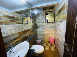 Bathroom in 3 BHK Apartment at Kharghar – for Rent