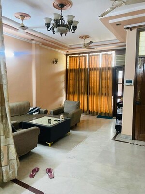 Living Room in 2 BHK Builder Floor at Kalkaji – for Rent
