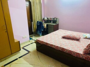 Bedroom in 2 BHK Builder Floor at Kalkaji – for Rent