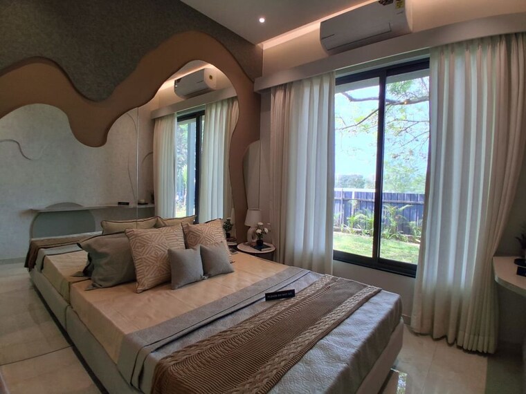 Bedroom, sarthak-highreach 2.5 Bedroom 793 Sq.Ft. Apartment In Dhayari Pune 10252808