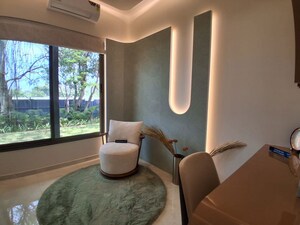 Living Room in 2.5 BHK Apartment at Sarthak Highreach, Dhayari – for Sale