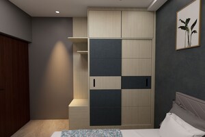 Bedroom in 3 BHK Apartment at Aurobindo The Regent, Kondapur – for Rent