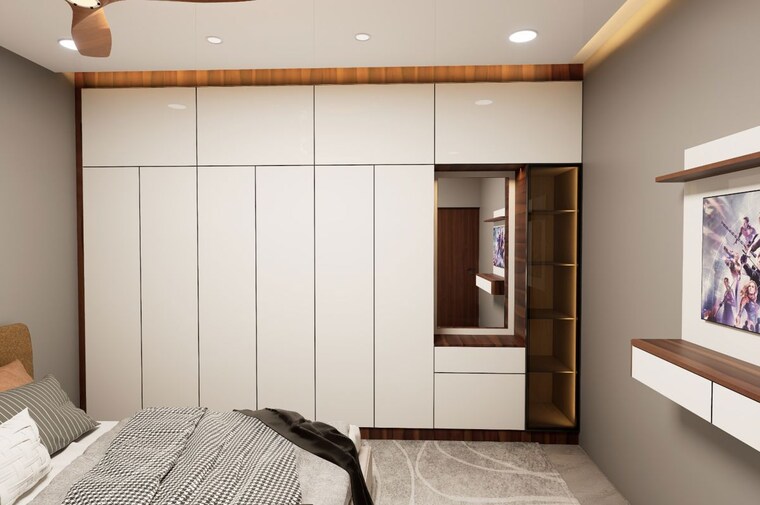 Bedroom, aurobindo-the-regent 3 Bedroom 1585 Sq.Ft. Apartment In Kondapur Hyderabad 10253160