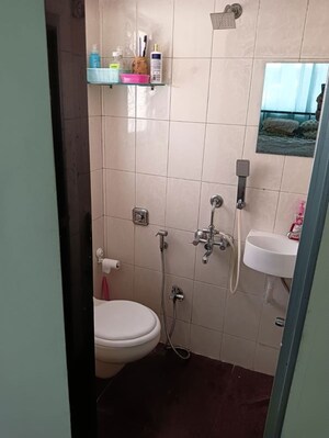 Bathroom in 2 BHK Apartment at Prabhadevi – for Sale