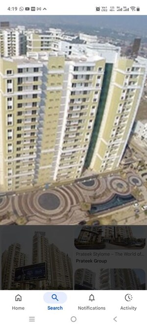 3 BHK Apartment For Rent in Prateek Stylome, Sector 45