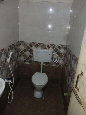 Bathroom in 2 BHK Builder Floor at Currency Nagar – for Rent