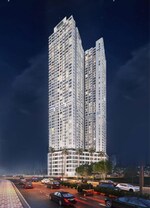 1 BHK + Servant Room,Study Room 550 Sq.Ft. Apartment in Sunteck Avenue 2