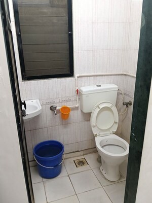 Bathroom in  Shop at Everest Tower, Kalyan West – for Sale