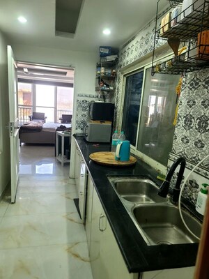Kitchen in 3 BHK Builder Floor at Kishangarh – for Rent