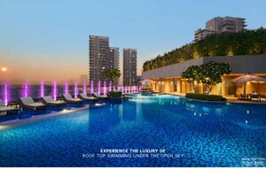 Swimming Pool in 3.5 BHK Apartment at Puri Diplomatic Residences, Sector 111 – for Sale