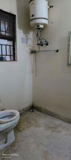 Bathroom in 3 BHK Apartment at Sector 18a Dwarka – for Rent