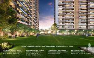 3.5 BHK Apartment – Exterior View View at Puri Diplomatic Residences, Sector 111 - for Sale
