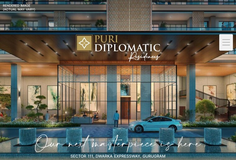 Exterior View, puri-diplomatic-residences 3.5 Bedroom 2380 Sq.Ft. Apartment In Sector 111 Gurgaon 10253801
