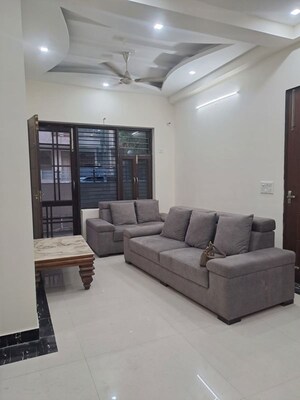 Living Room in 1 BHK Apartment at Unitech The Residences Gurgaon, Sector 33 – for Rent