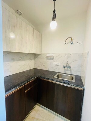 Kitchen in 1 BHK Builder Floor at Hong Kong Bazaar, Sector 57 – for Rent