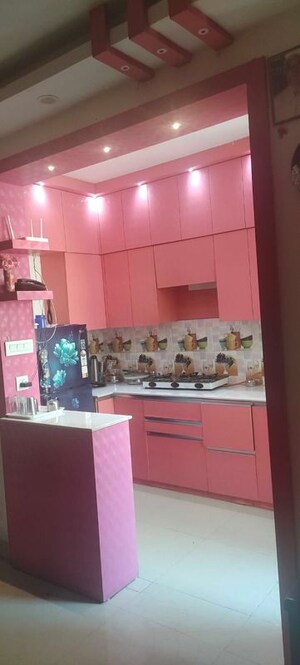 Kitchen in 2.5 BHK Apartment at Nilaya Greens, Raj Nagar Extension – for Sale