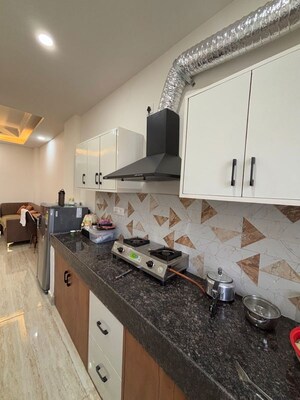 Kitchen in 1 BHK Independent House at Ambience Mall, Sector 24 – for Rent