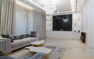 Living Room in 3 BHK Apartment at One Hiranandani Park, Ghodbunder Road – for Sale