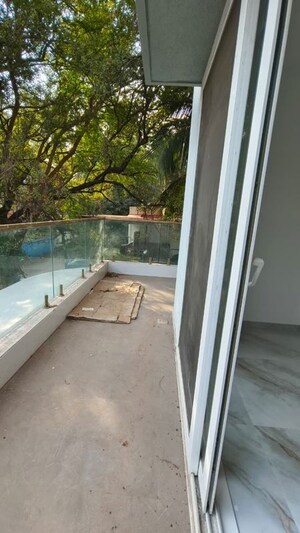 Balcony in 3 BHK Apartment at Varsha Park Society, Pashan – for Rent