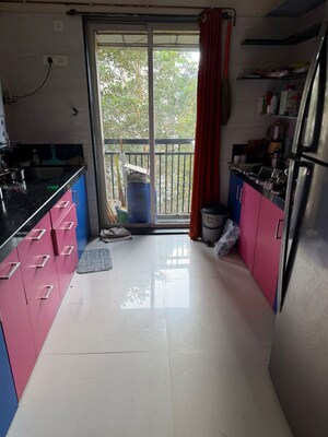 Kitchen in 3 BHK Apartment at Chaurang Heights, Chembur – for Sale