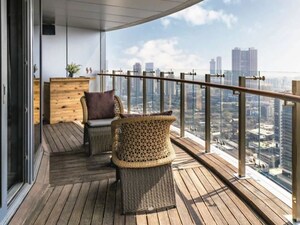 Balcony in 4 BHK Apartment at Purva Estrella, Lokhandwala – for Sale