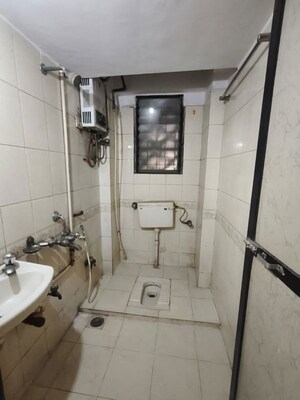 Bathroom in 1 BHK Apartment at VP Liberty Heights, Malad West – for Rent