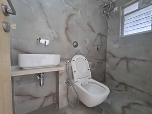 Bathroom in 2 BHK Apartment at Goregaon West – for Rent