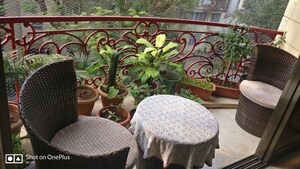 Balcony in 3 BHK Apartment at Kishans Abode, Bandra West – for Rent