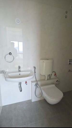Bathroom in 2 BHK Apartment at Abhinav Naigaon CHS, Dadar East – for Rent