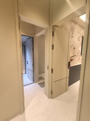 Building Lobby in 2 BHK Apartment at Pam Solitaire Castle, Vasai West – for Sale