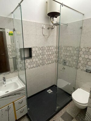 Bathroom in 1 RK Apartment at Sector 4 – for Rent