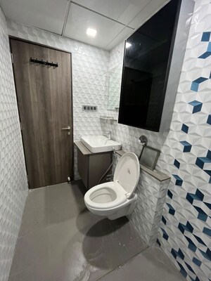 Bathroom in 2 BHK Apartment at Bramhacorp The Collection, Kalyani Nagar – for Rent