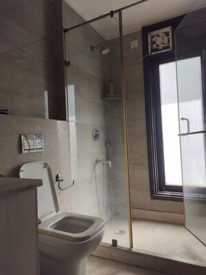 Bathroom in 3 BHK Builder Floor at Lajpat Nagar Iii – for Rent
