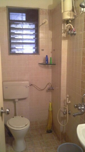 Bathroom in 3 BHK Apartment at Mangla Tower, Cbd Belapur Sector 15 – for Sale