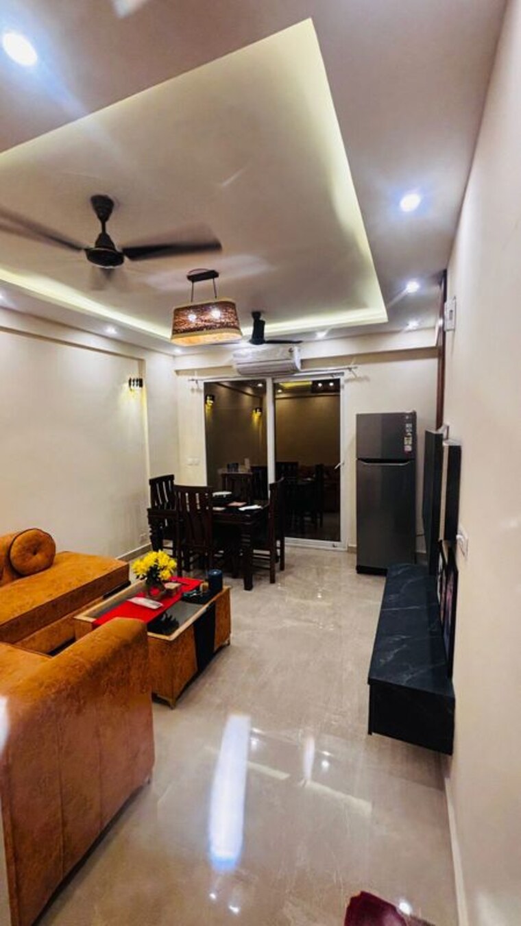 Living Room, signature-global-park 2 Bedroom 822 Sq.Ft. Apartment In Sohna Sector 36 Gurgaon 10254486