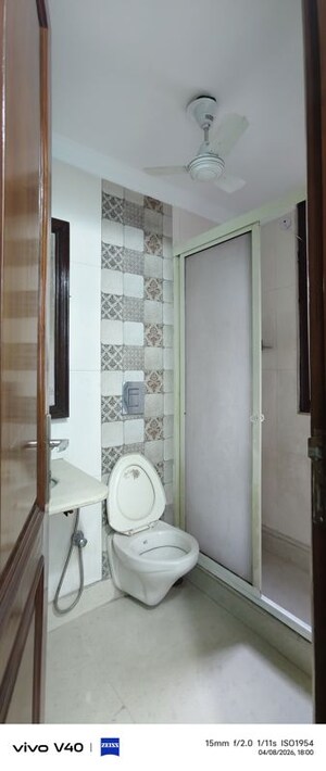 Bathroom in 3 BHK Apartment at Defence Colony – for Rent