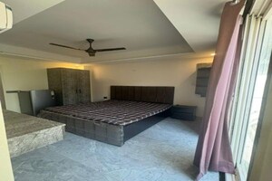 Kitchen in 1 RK Builder Floor at Malibu Town – for Rent