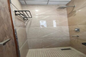 Bathroom in 1 RK Builder Floor at Malibu Town – for Rent