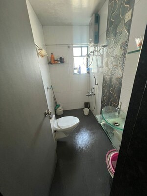 Bathroom in 3 BHK Apartment at Saarrthi Shilp, Kothrud – for Sale