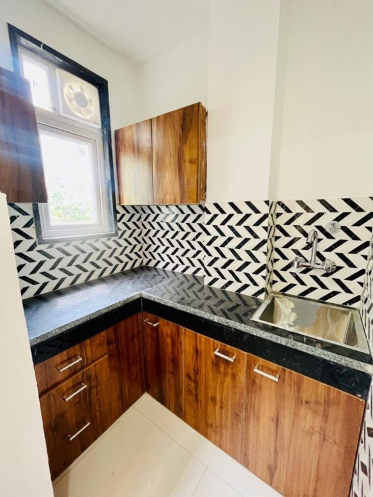 Kitchen, malibu town 1 Bedroom 800 Sq.Ft. Builder Floor In Malibu Town Gurgaon 10254646