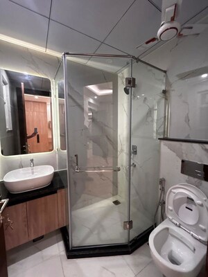 Attached Bathroom in 3 BHK Apartment at Raj One Good Earth, Sector 71 – for Rent