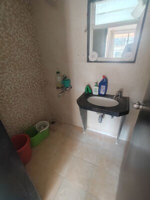 Bathroom in 2 BHK Apartment at Kundan The Landmark, Undri – for Rent