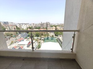 Balcony in 1 BHK Apartment at Ganraj Skydale, Mohammadwadi – for Rent
