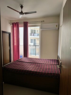 Bedroom in 3 BHK Builder Floor at Omaxe New Chandigarh, North Mullanpur – for Rent