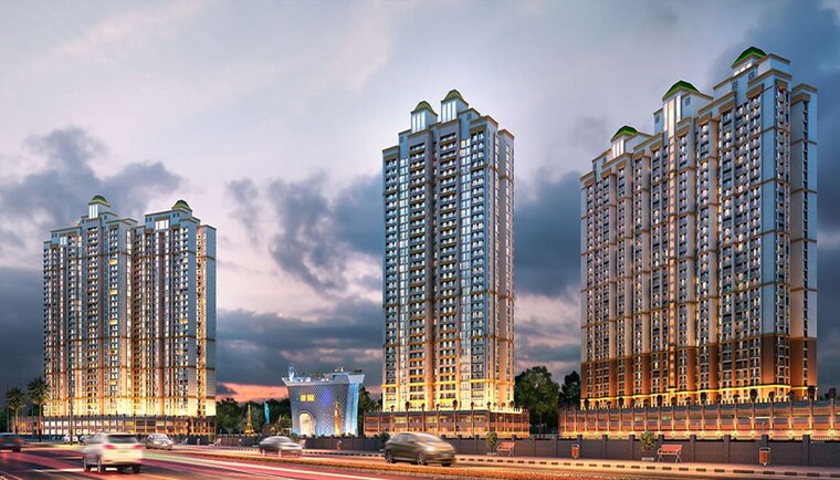 Exterior View, paradise-sai-world-city-phase-2 2.5 Bedroom 998 Sq.Ft. Apartment In New Panvel Navi Mumbai 10254882